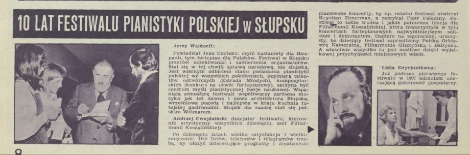 10 lat festiwalu pianistyki polskiej w Słupsku