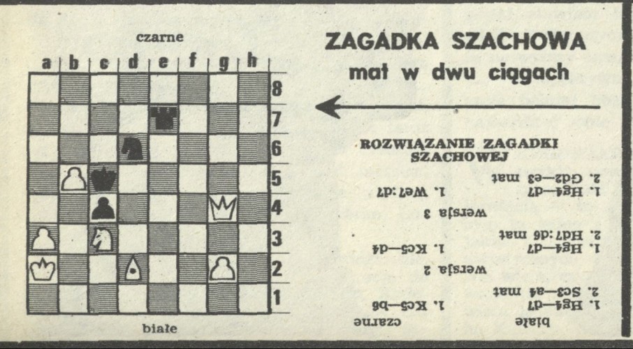 Zagadka szachowa