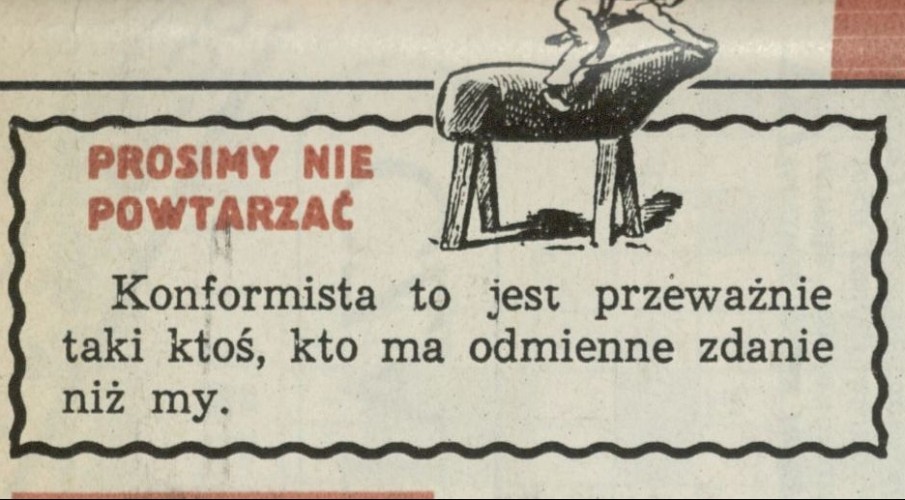 Prosimy nie powtarzać