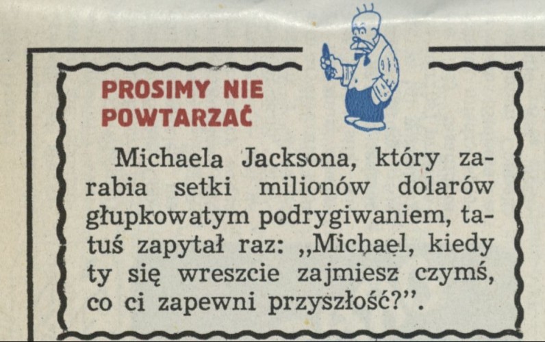 Prosimy nie powtarzać