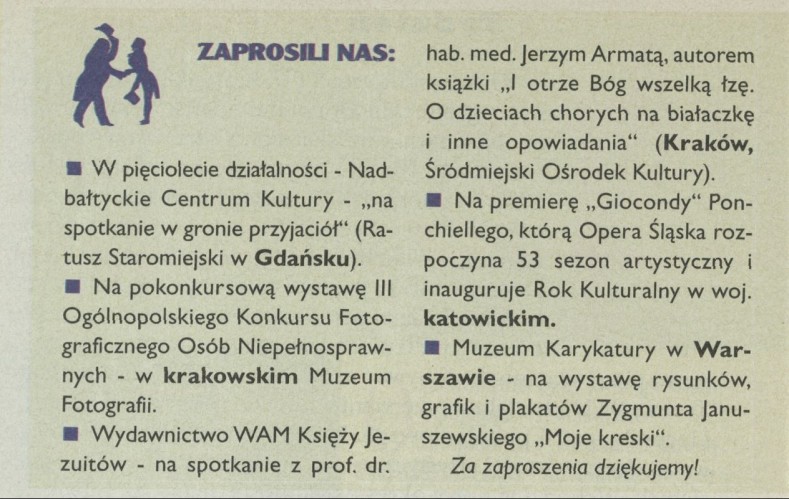 Zaprosili nas