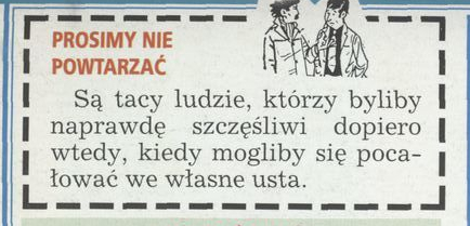 Prosimy nie powtarzać