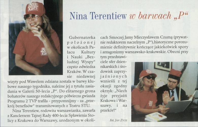 Nina Terentiew w barwach "P"