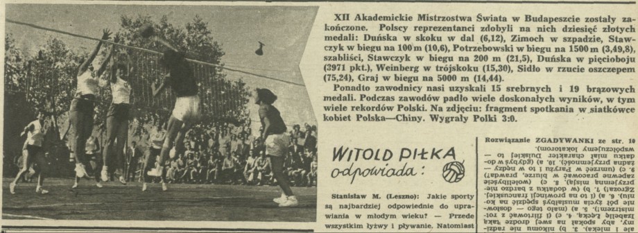 XII Akademickie Mistrzostwa Świata w Budapeszcie