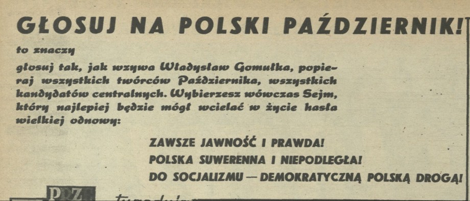 Głosuj na polski październik!