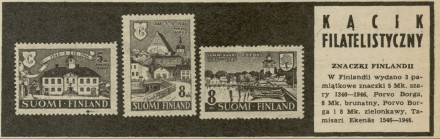 Znaczki Finlandii