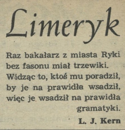 Limeryk