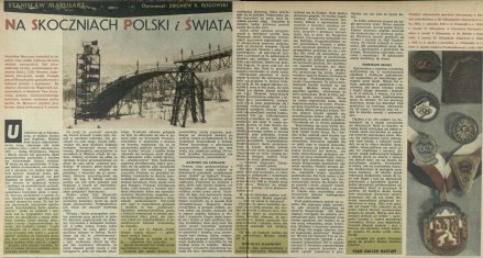 Stanisław Marusarz na skoczniach Polski i Świata