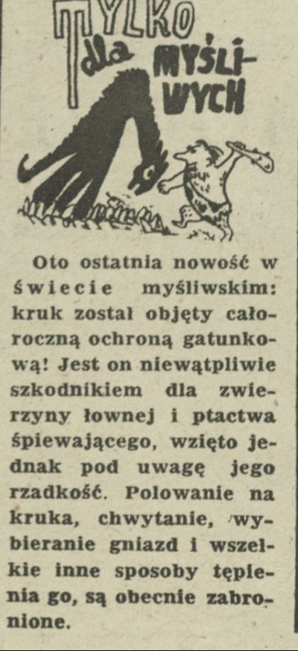 Tylko dla myśliwych