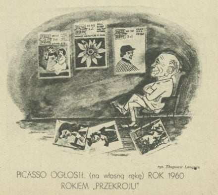 Picasso ogłosił (na własną rękę) rok 1960 rokiem "Przekroju"