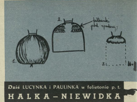 Dziś Lucynka i Paulinka w felietonie p.t. Halka - niewidka