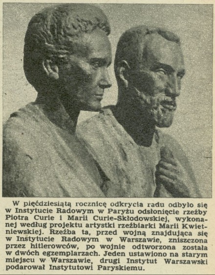 Maria Curie-Skłodowska i Piotr Curie