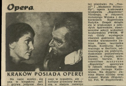 Kraków posiada operę!