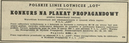 Konkurs na plakat propagandowy