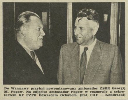 Ambasador Popow w Warszawie