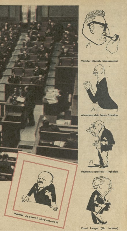 Karykatury posłów