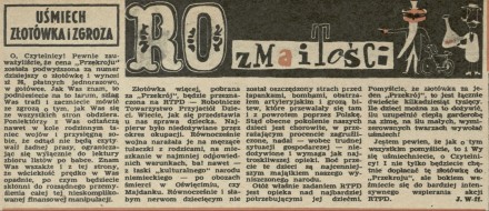 usmiech zlotowka i zgroza