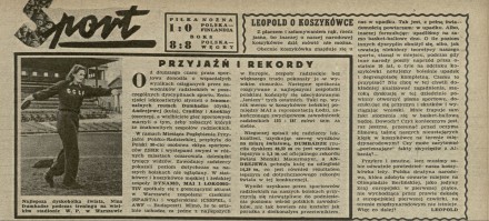 Przyjaźń i rekordy