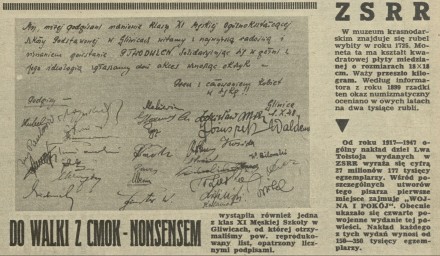 Do walki z cmok-nonsensem