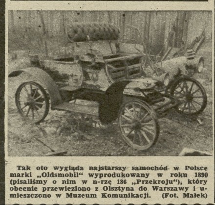 [Tak oto wygląda najstarszy samochód w Polsce]