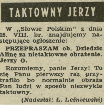 Taktowny Jerzy