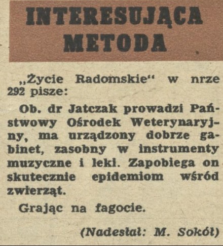 Interesująca metoda