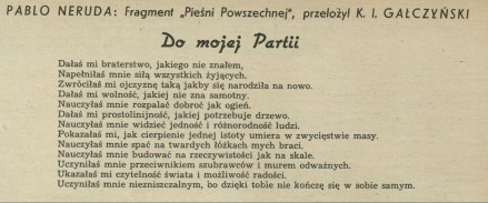 Do mojej Partii