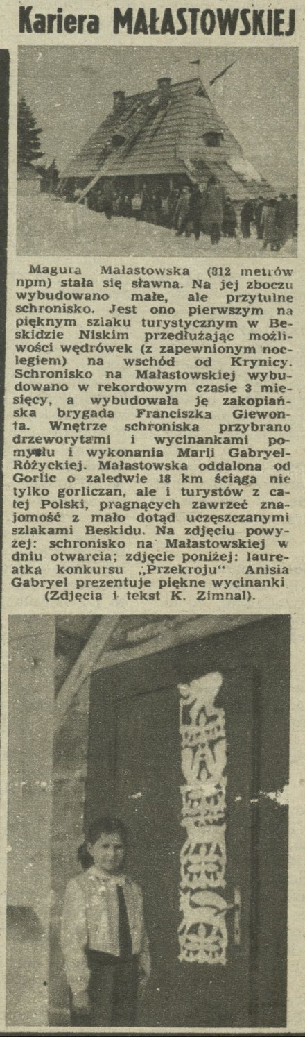 Kariera Małastowskiej