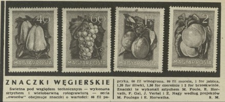 Znaczki węgierskie