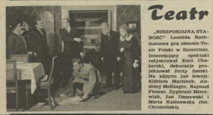 „Niespokojna starość”