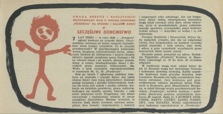 Wielki konkurs pt. „Szczęśliwe dzieciństwo”