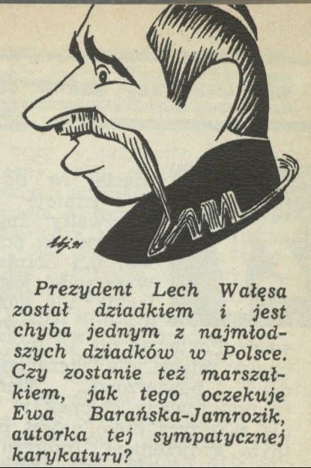 Prezydent Lech Wałęsa został dziadkiem