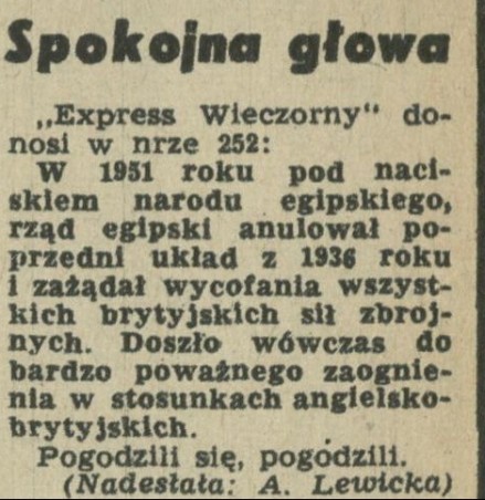 Spokojna głowa