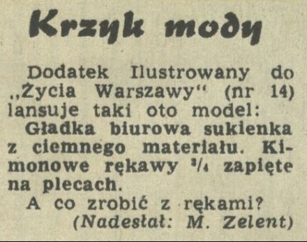 Krzyk mody