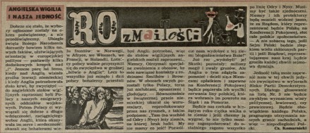 Angielska wigilia i nasza jedność