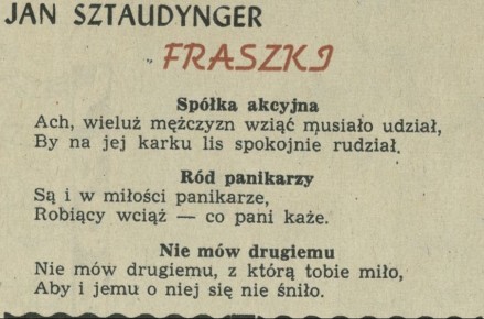 Fraszki