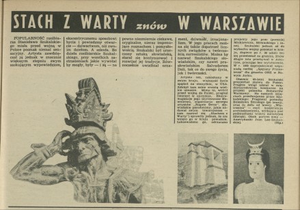 Stach z Warty znów w Warszawie