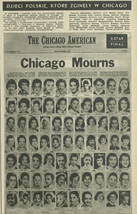 Dzieci polskie, które zginęły w Chicago