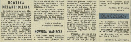 Najkrótsze nowelki