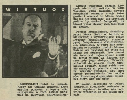 Wirtuoz - Mussolini