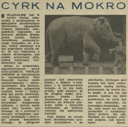 Cyrk na mokro