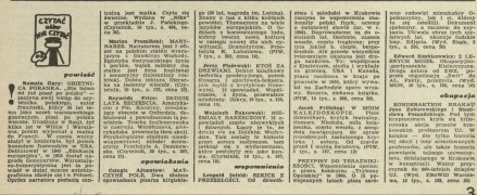 Czytać albo nie czytać