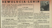 Rewolucja - Lenin