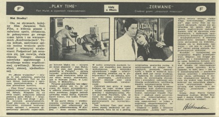 „Play time”, „Zerwanie”