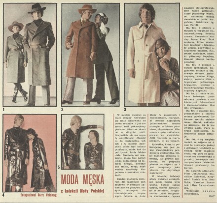 Moda męska: z kolekcji mody polskiej