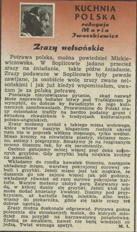 Kuchnia polska. Redaguje Maria Iwaszkiewicz