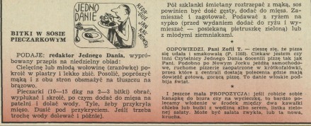 Bitki w sosie pieczarkowym