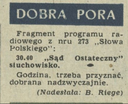 Dobra pora