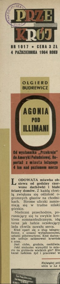 Agonia pod Illimani