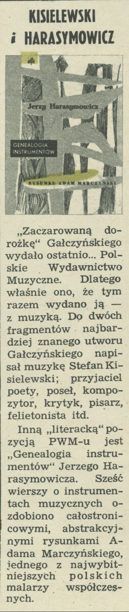 Kisielewski i Harasymowicz